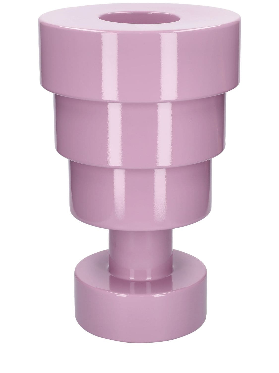 Kartell Sottsass Chalice Vase In Pink