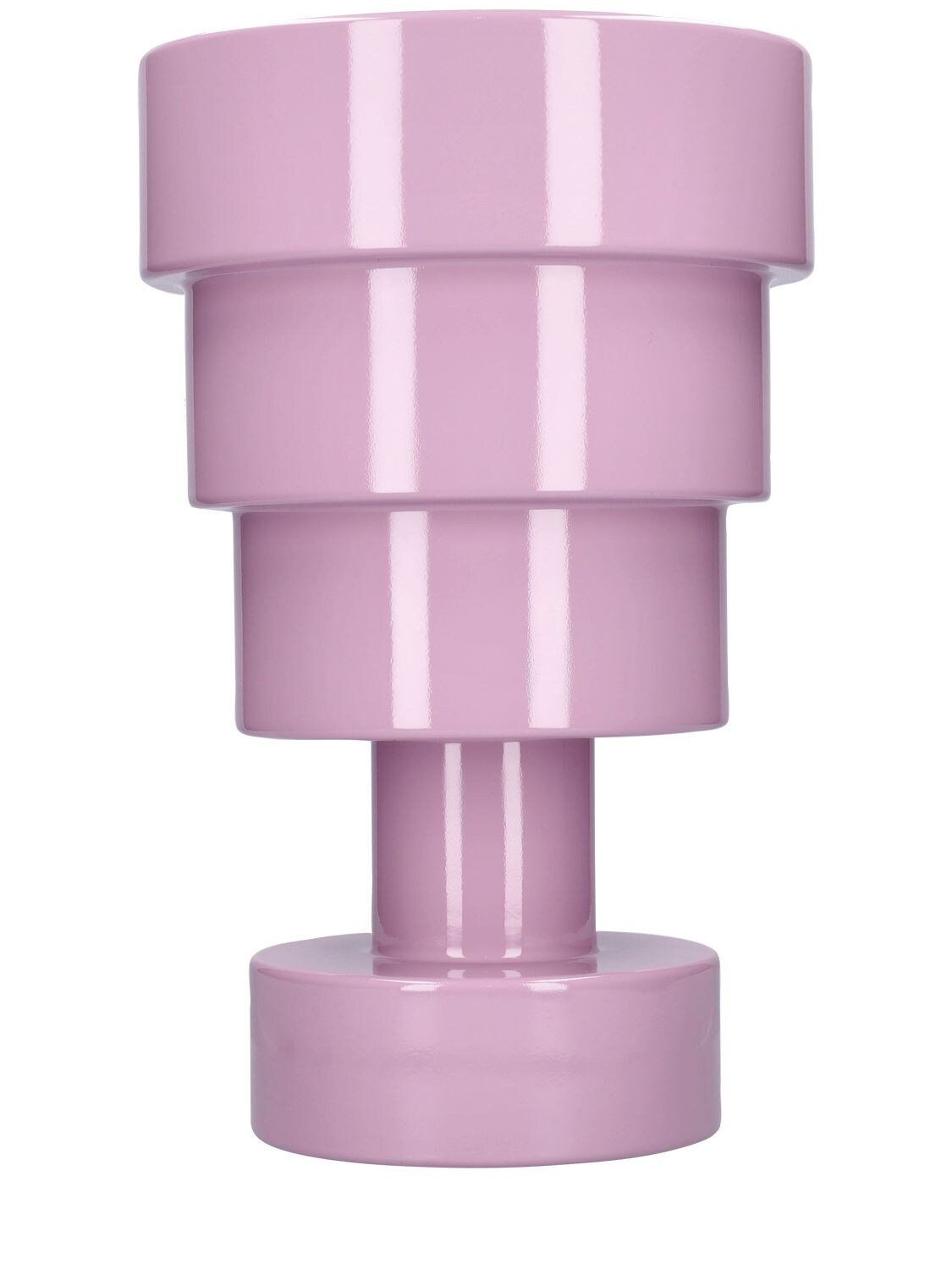 Shop Kartell Sottsass Chalice Vase In Pink