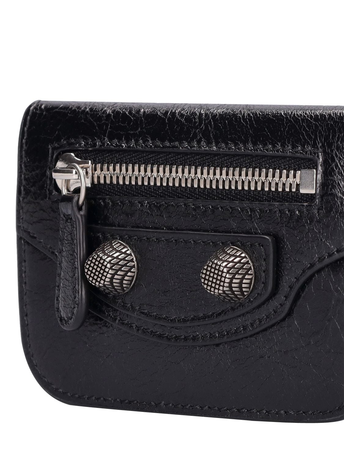 Mini Le Cagole Lambskin Leather Wallet In | ModeSens