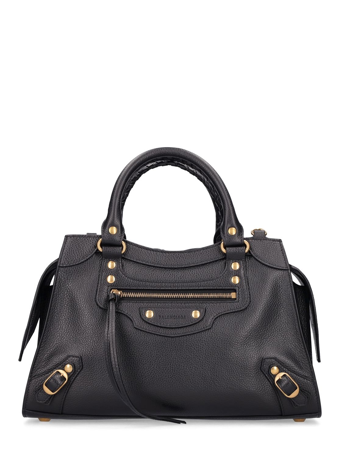 BALENCIAGA Small Neo Classic Leather Top Handle Bag