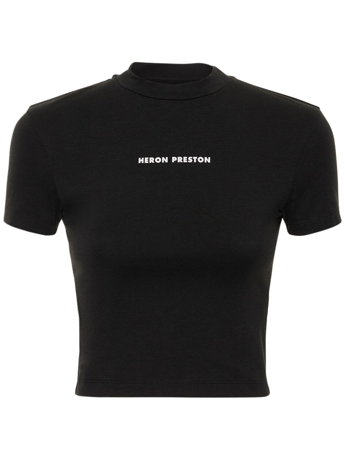 HERON PRESTON COTTON LOGO T-SHIRT