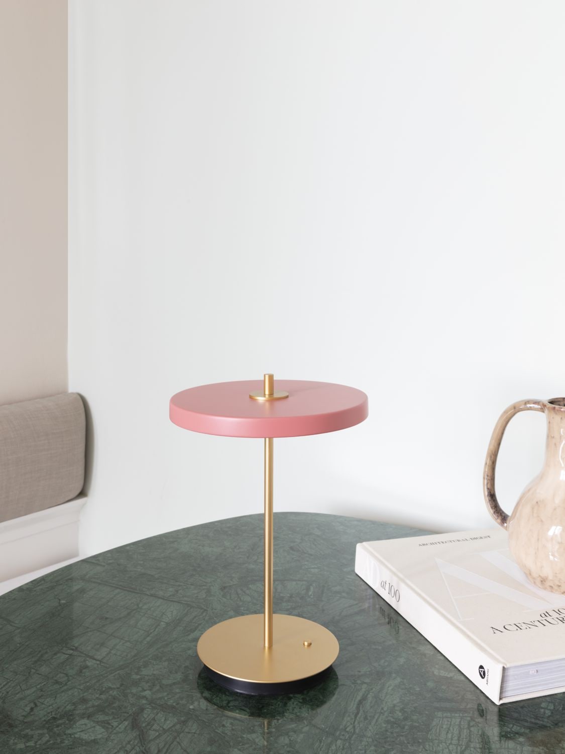 Shop Umage Asteria Move Table Lamp In Nuance Rose