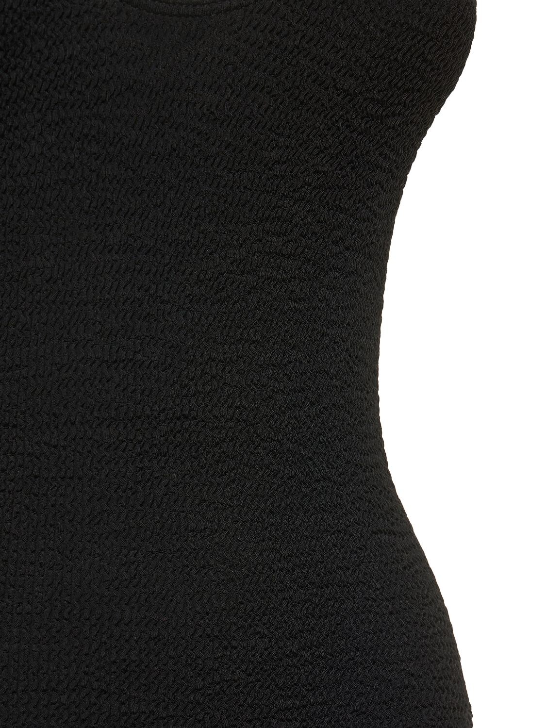Shop Bond Eye Mara Poly Blend One Piece Swimsuit In Black