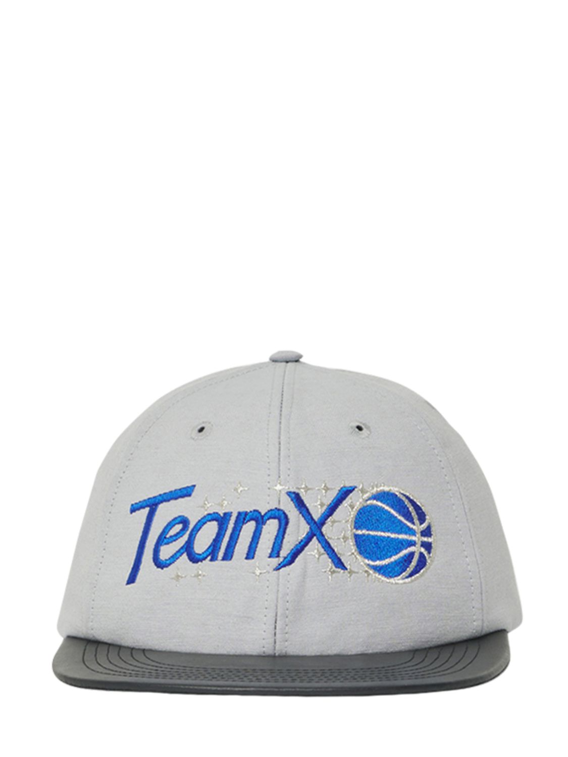 Just Don Team X Embroidery Cotton Baseball Cap In Grey ModeSens
