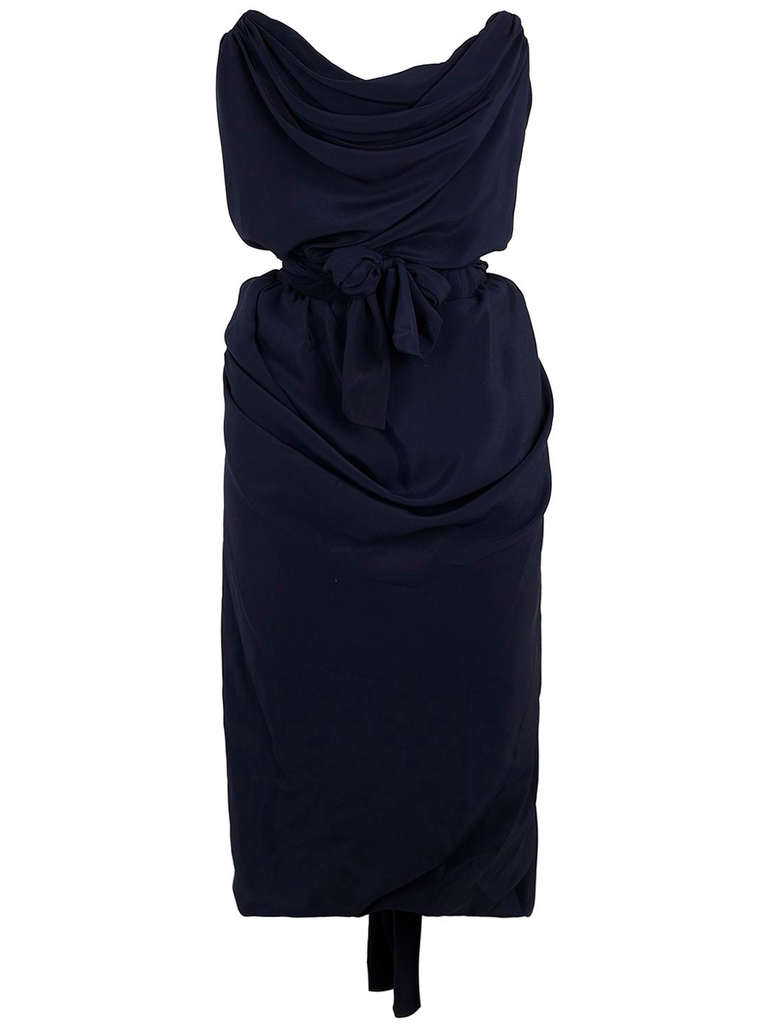 通販の公式 Vivienne Westwood Palm Dress navy | www.broshura.praktis.bg