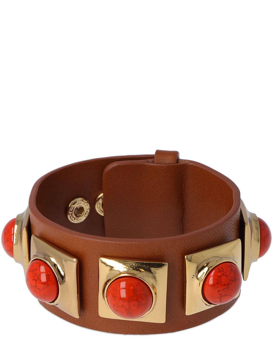 Bracelet En Cuir Clouté
