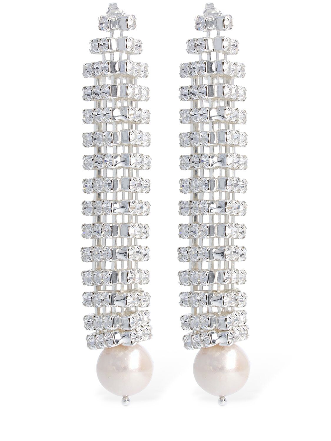 MAGDA BUTRYM Pearl & Crystal Earrings