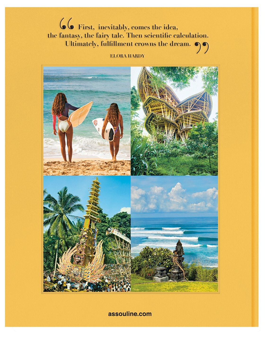 Shop Assouline Bali Mystique Book In Yellow