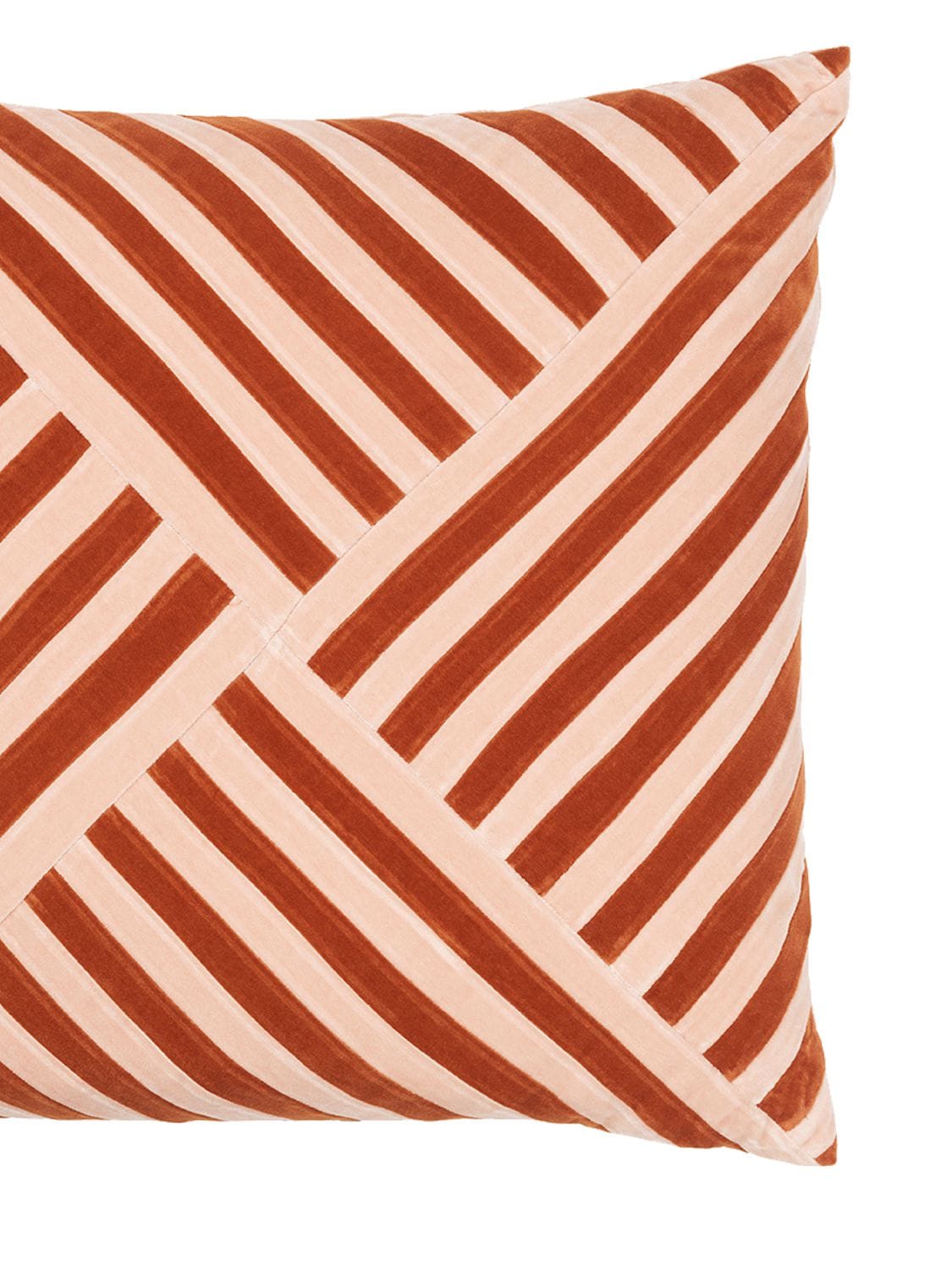 Shop Christina Lundsteen Lily Cushion In Orange