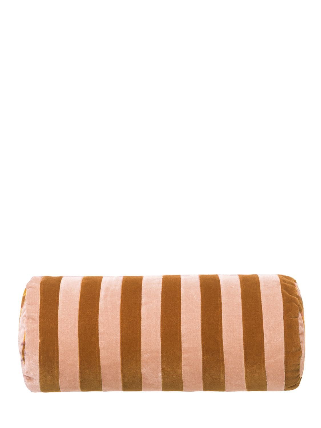 Christina Lundsteen Striped Bolster In Pink