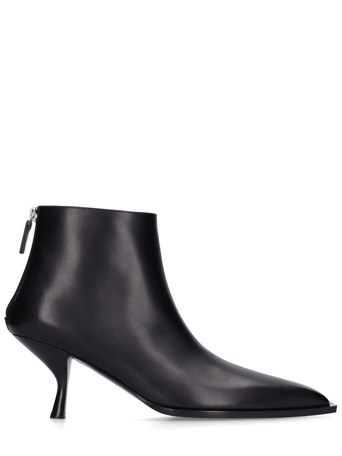 THE ROW 65mm Coco Leather Ankle Boots