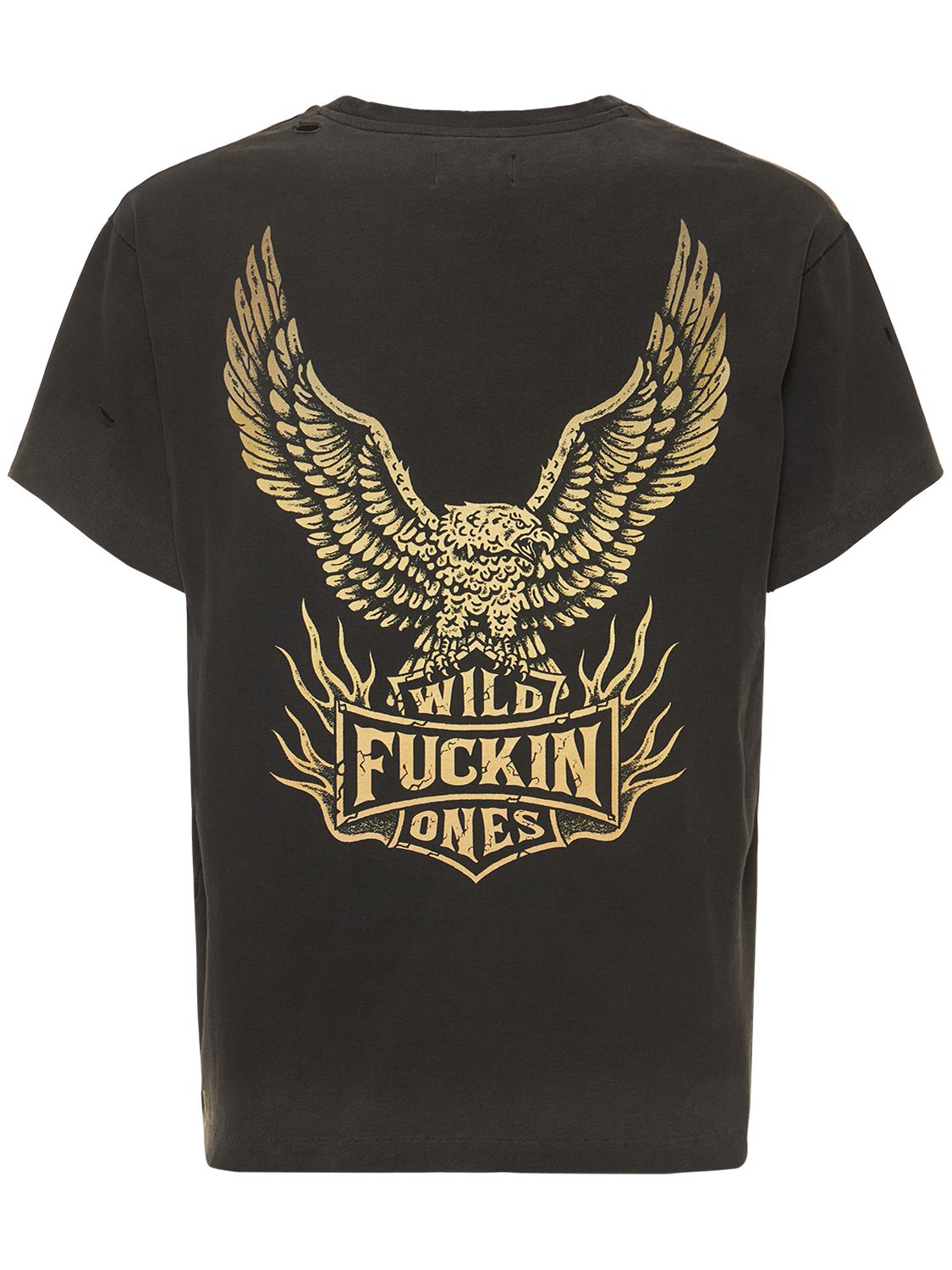 T-shirt Wild Ones In Cotone Effetto Vintage