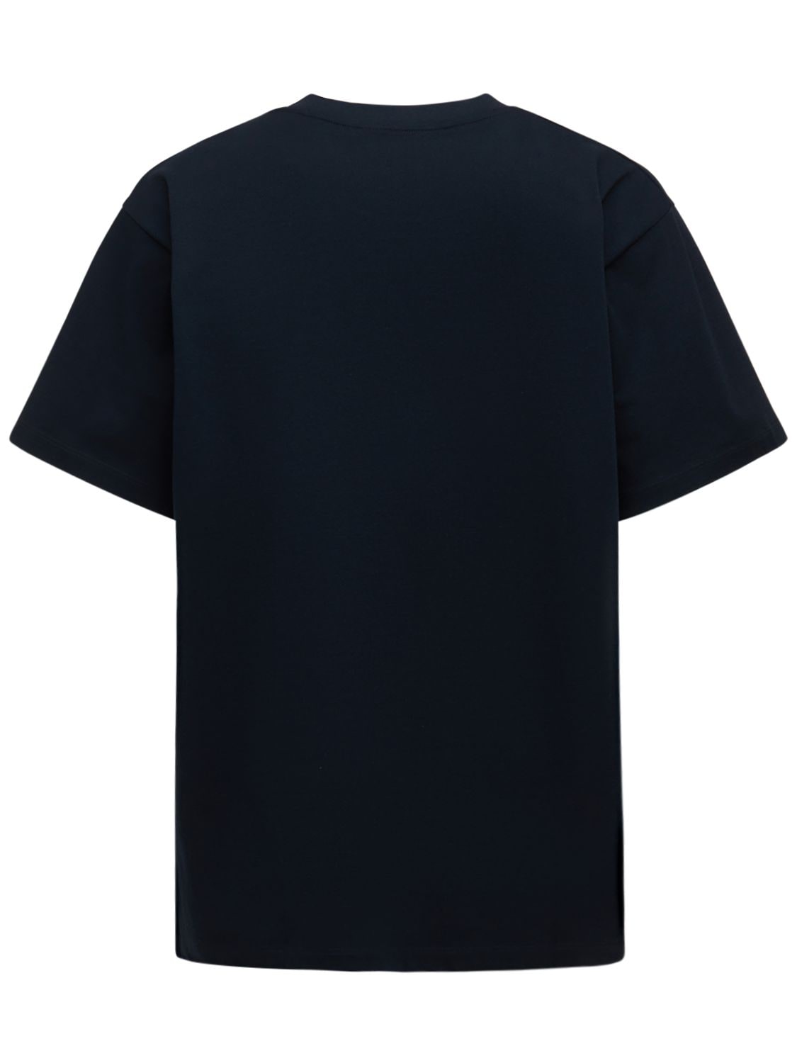 Shop Gucci Oversize Cotton Jersey T-shirt In Navy