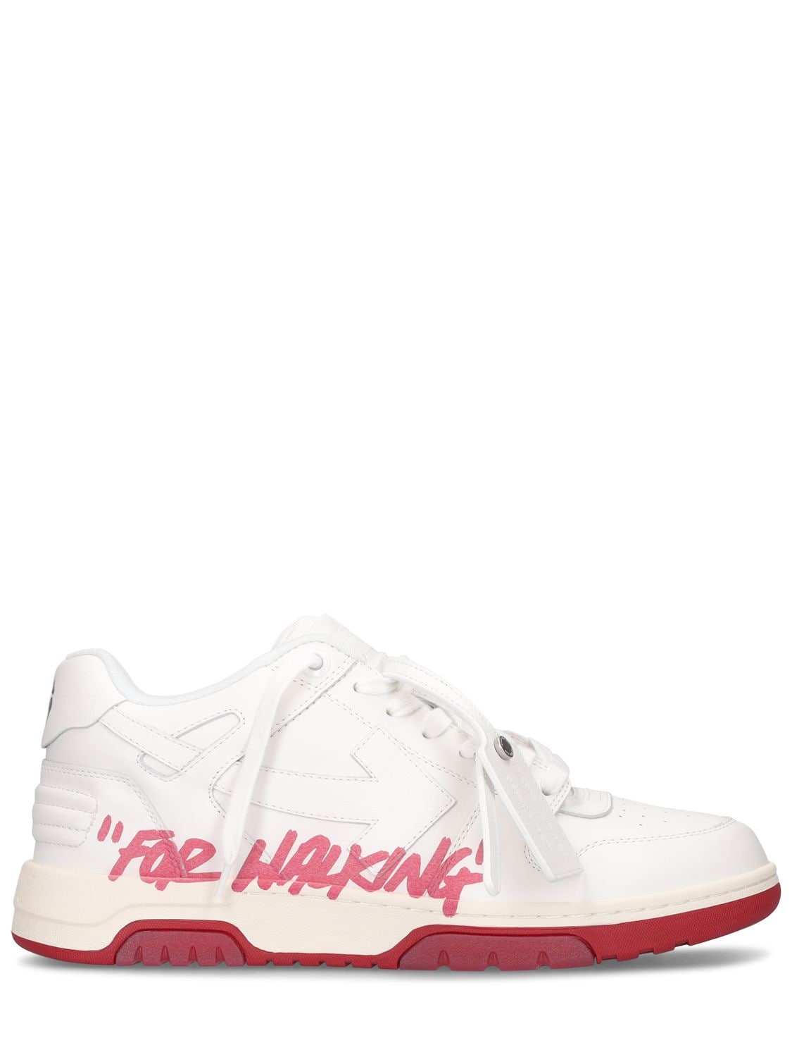 Off-white Lvr Exclusive Out Of Office Sneakers In White,barolo | ModeSens
