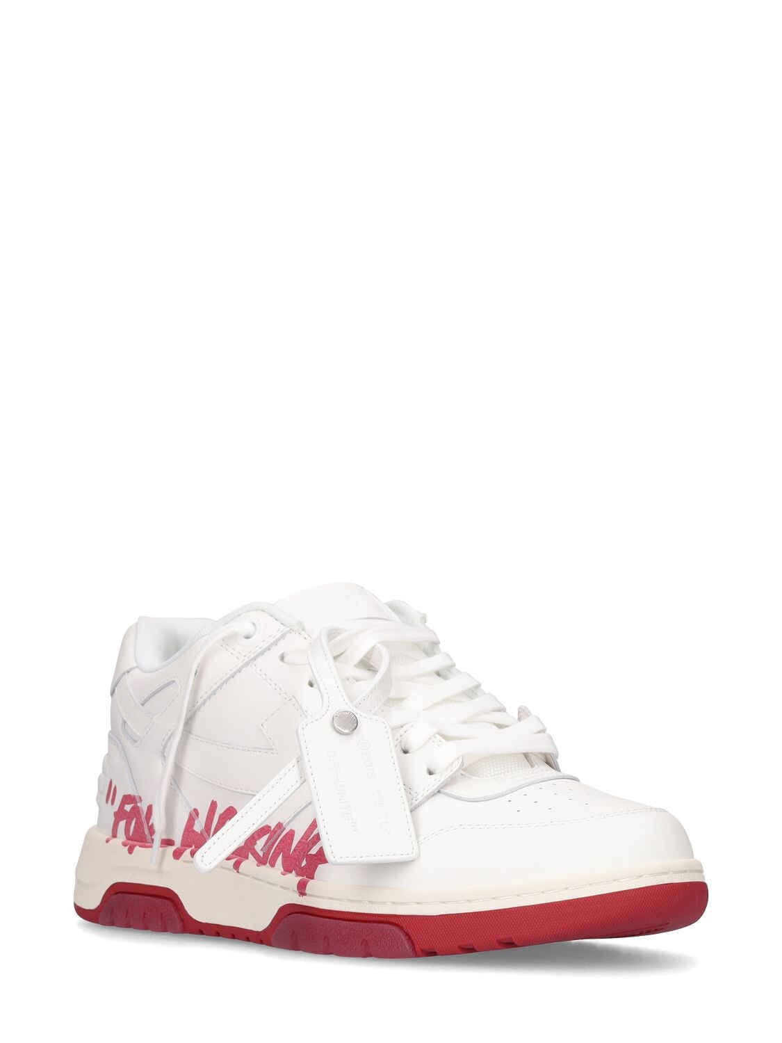 Shop Off-white Lvr Exclusive Out Of Office Sneakers In White,barolo