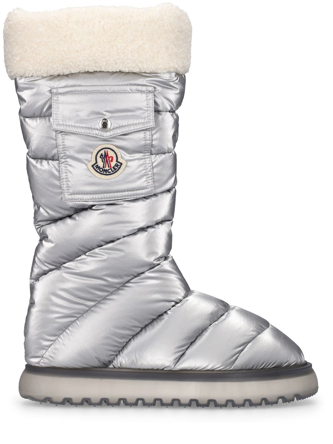 MONCLER 30MM PADDED NYLON SNOW BOOTS