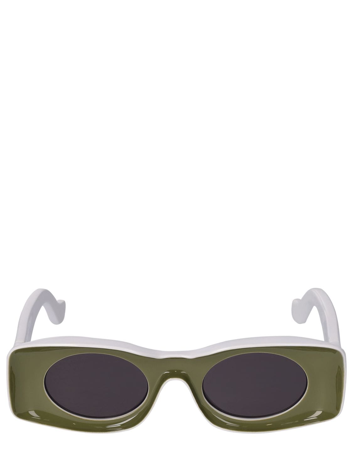 Loewe X Paula's Ibiza Original Square Sunglasses In Multi,smoke