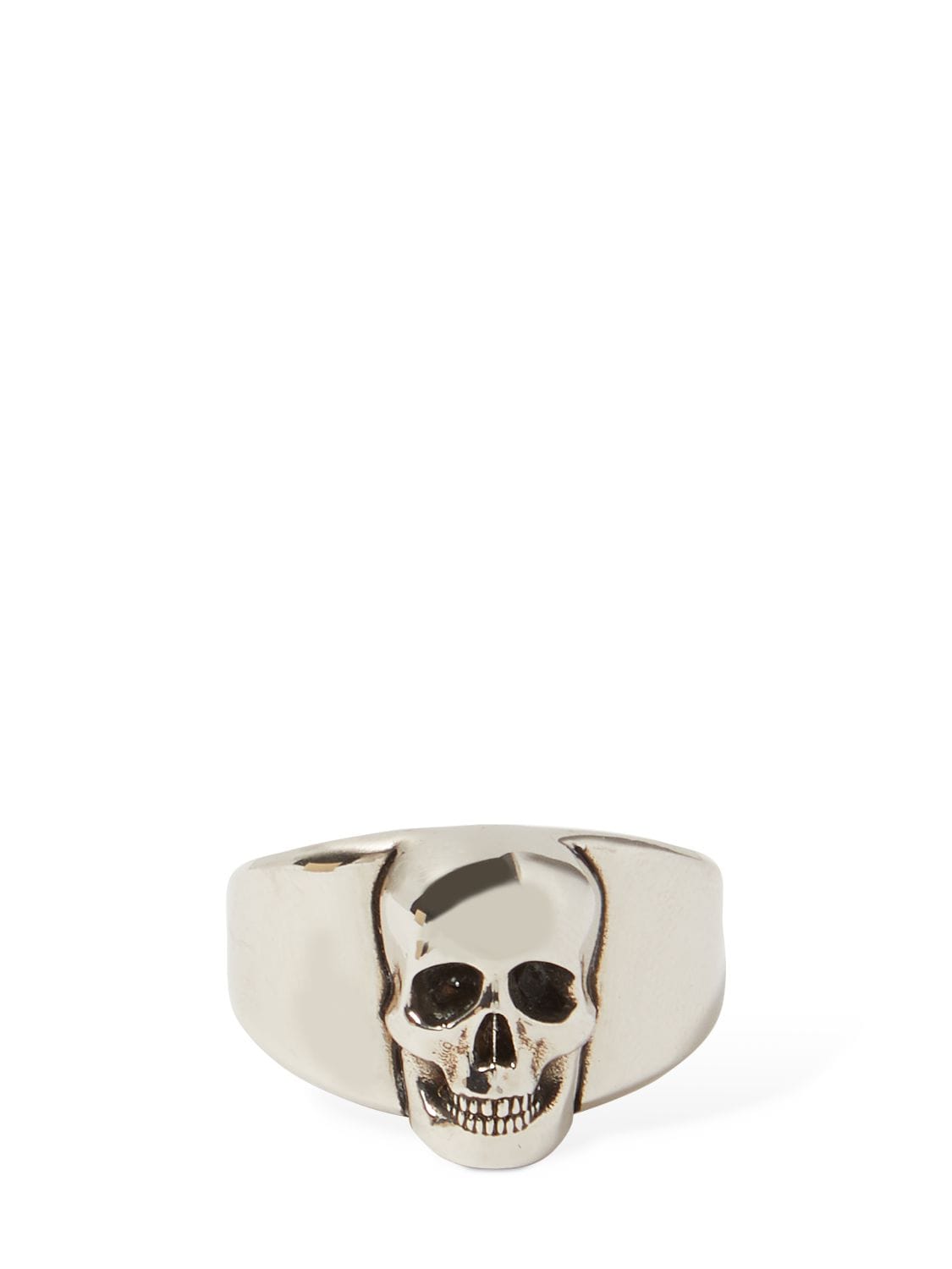 Alexander McQueen Men's Skull Signet Ring