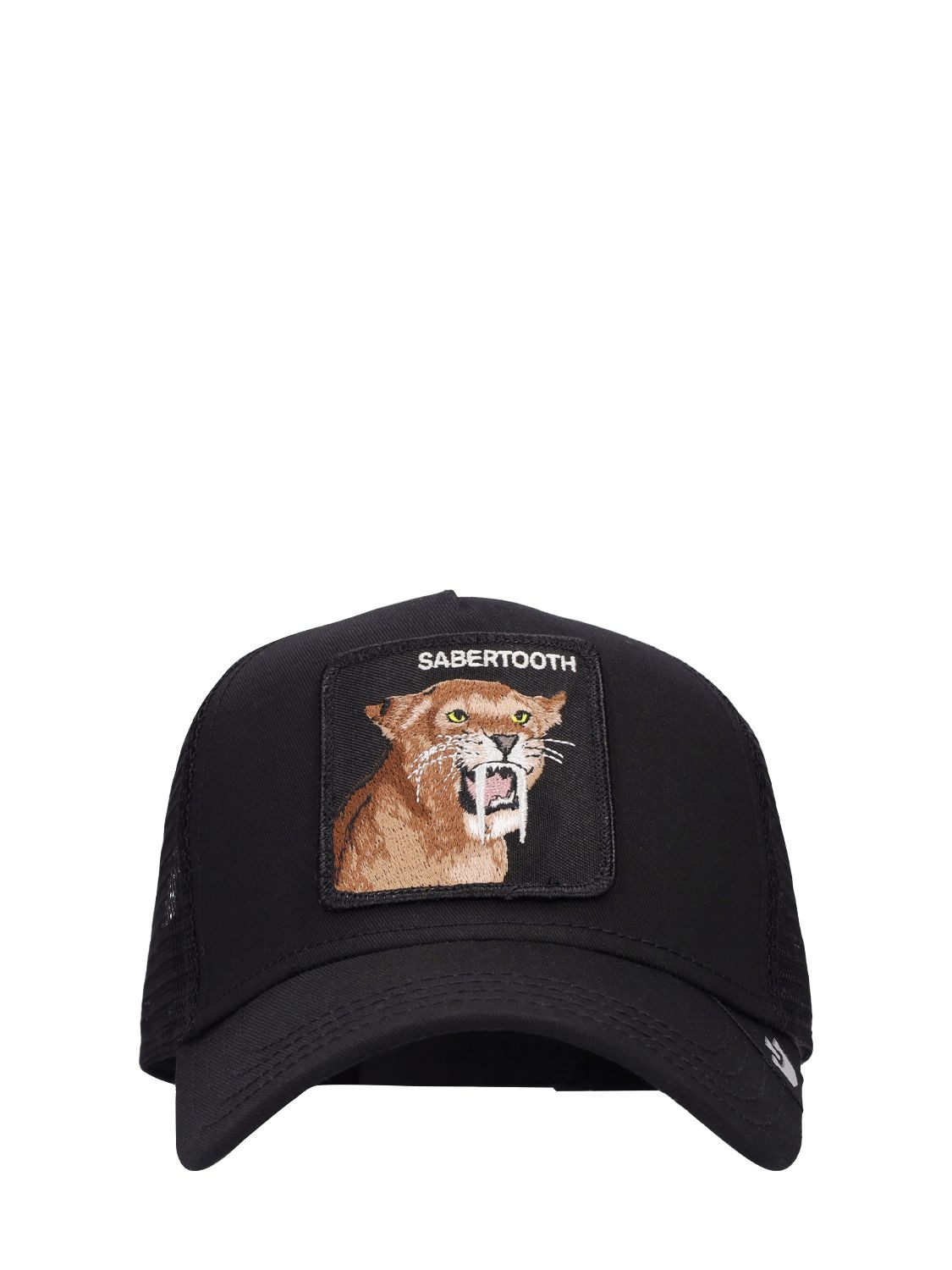 Goorin Bros The Sabretooth Trucker Hat W/ Patch In Black