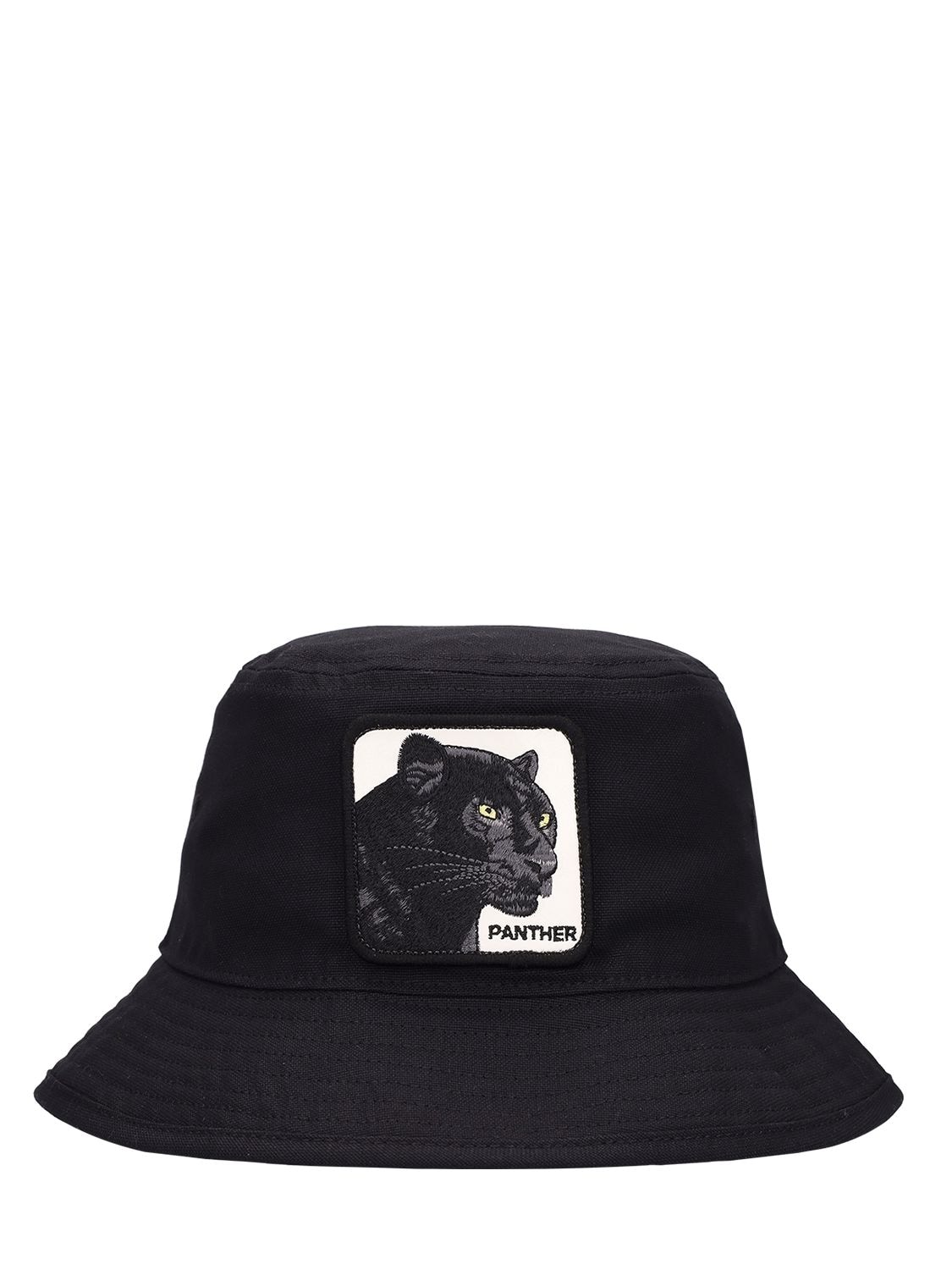 Shop Goorin Bros Truth Seeker Panther Bucket Hat In Black