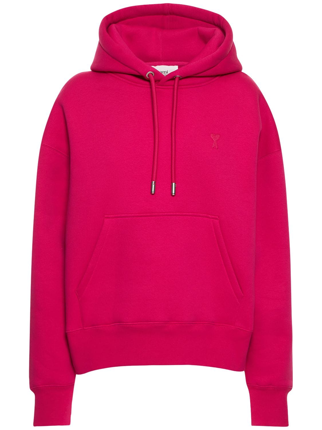 AMI PARIS Organic Cotton & Recycled Poly Hoodie