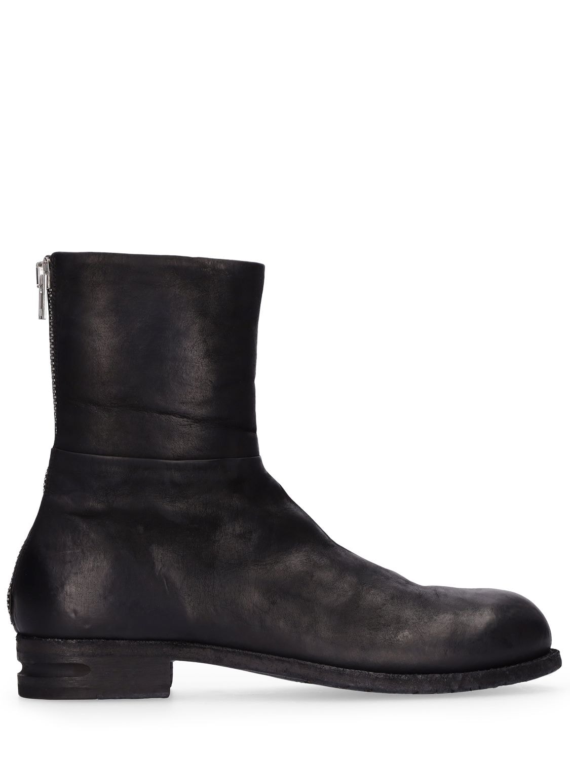 Mattia Capezzani Bandolero Leather Chelsea Boots In Black