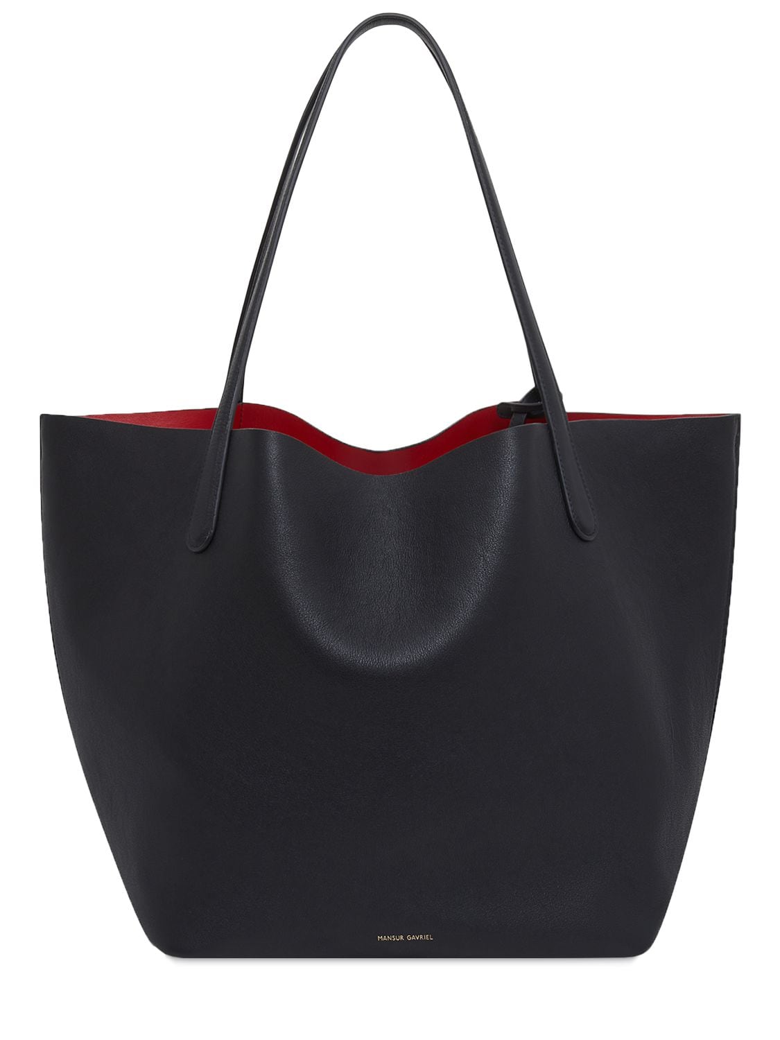 Shop Women's MANSUR GAVRIEL Bags - Black Leather Tote Bag