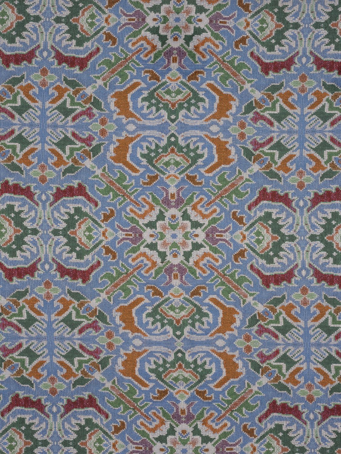 Cabana Fiamma Blu Rectangular Tablecloth In Blue