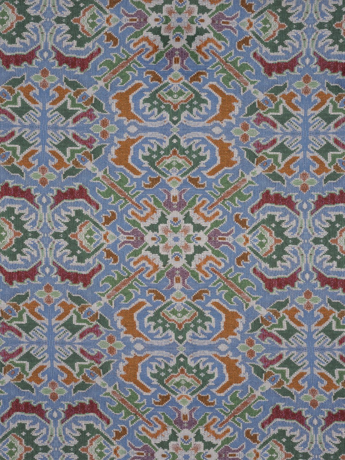 Cabana Fiamma Blu Rectangular Tablecloth In Blue