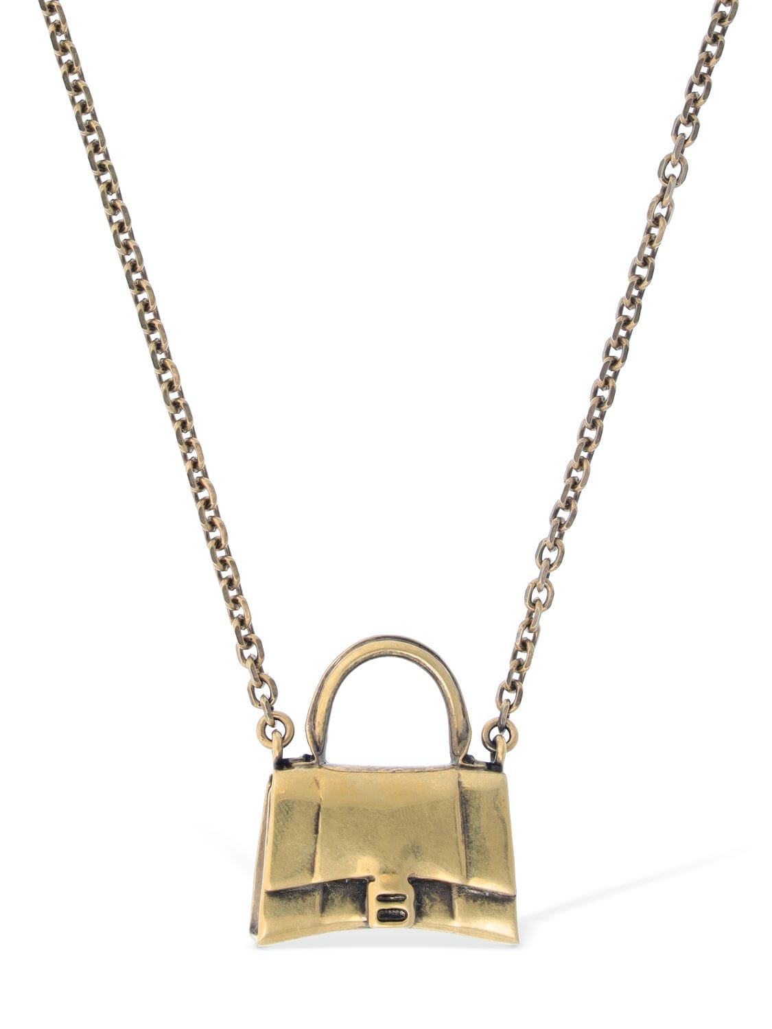Bag Brass Necklace