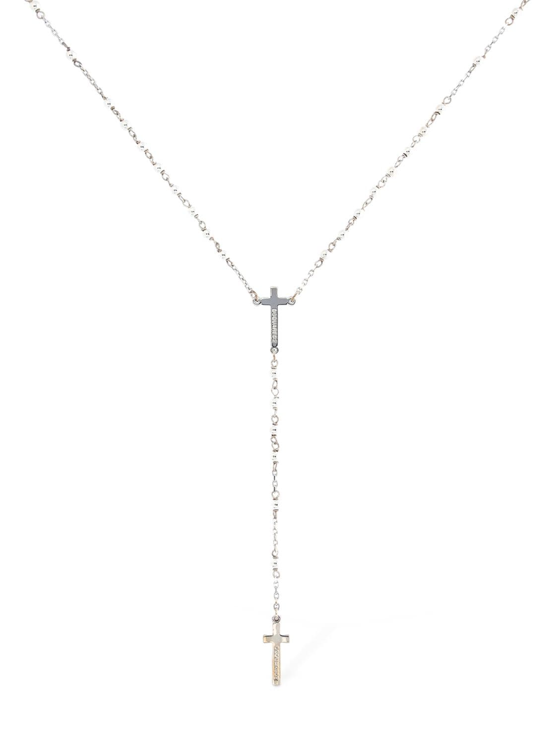 DSQUARED2 Jesus Long Chain Necklace