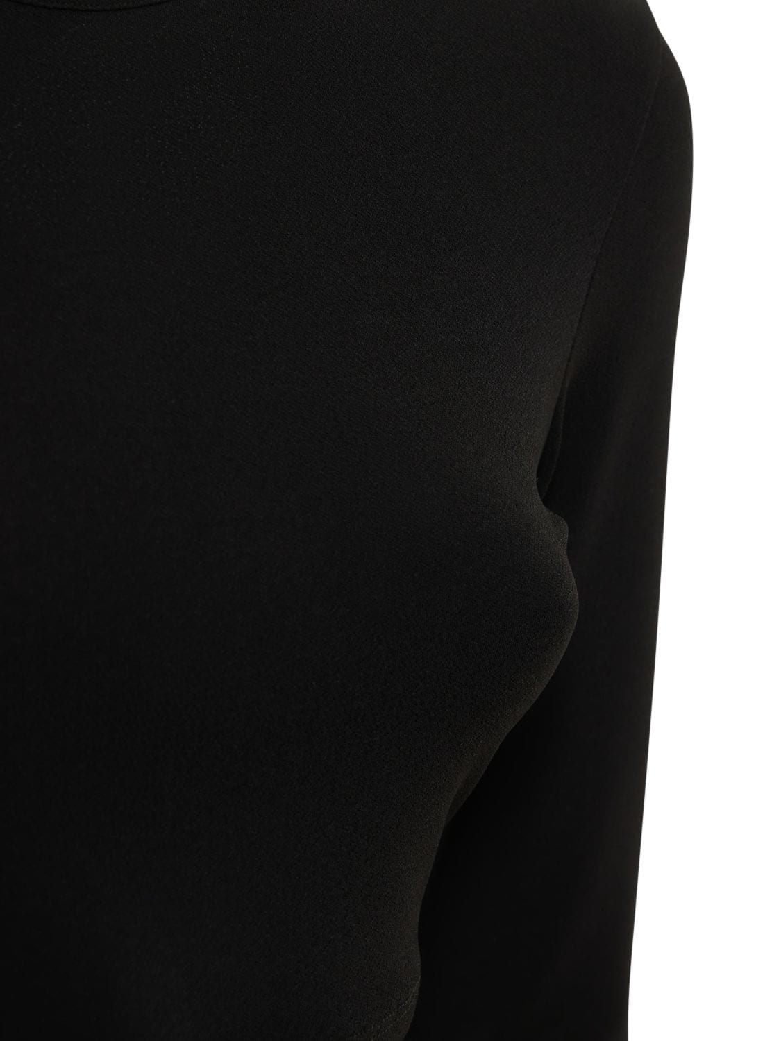 Shop The Andamane Gia Cutout Stretch Jersey Mini Dress In Black