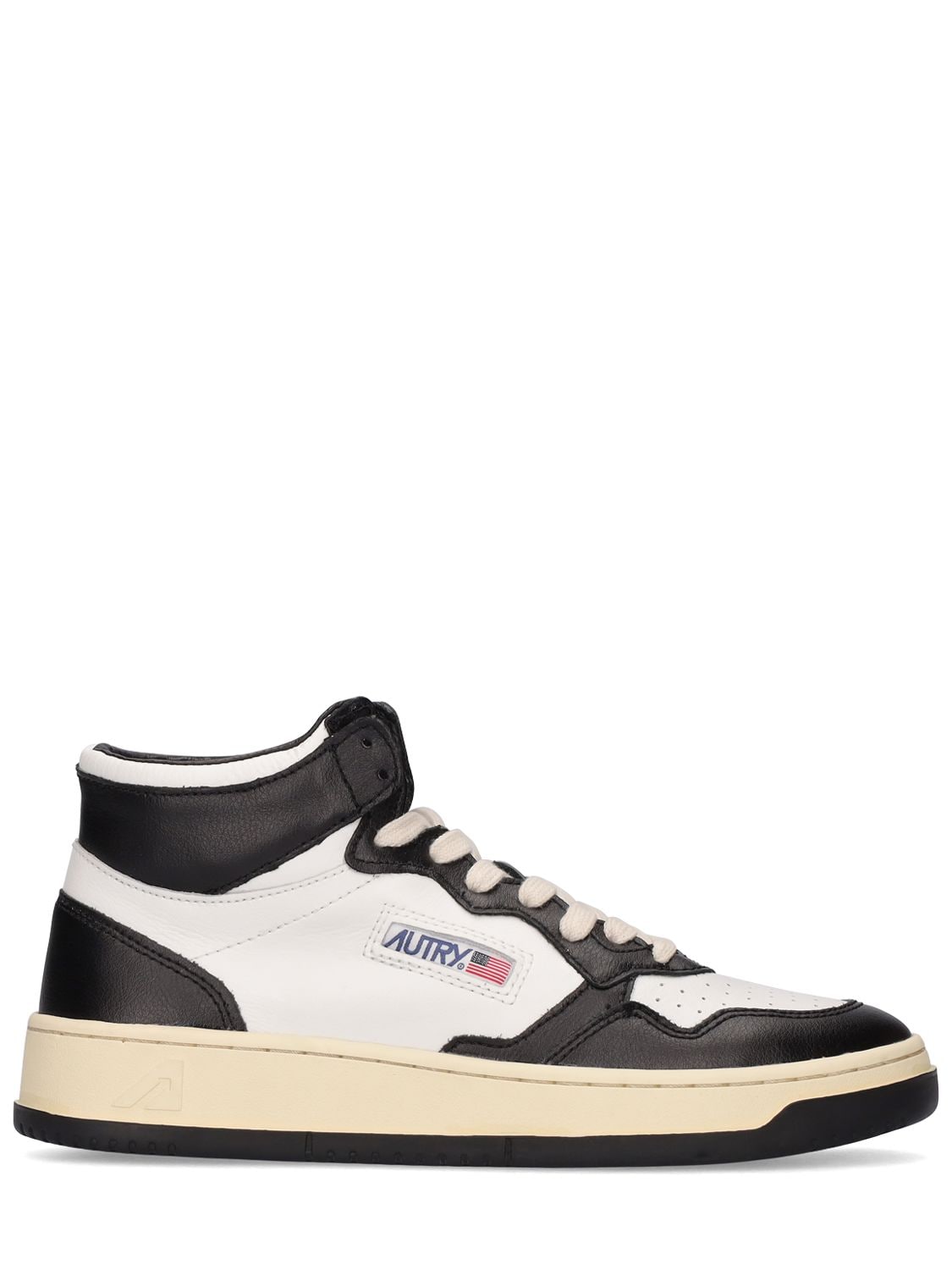 Image of 35mm Medalist Two-tone Mid Sneakers