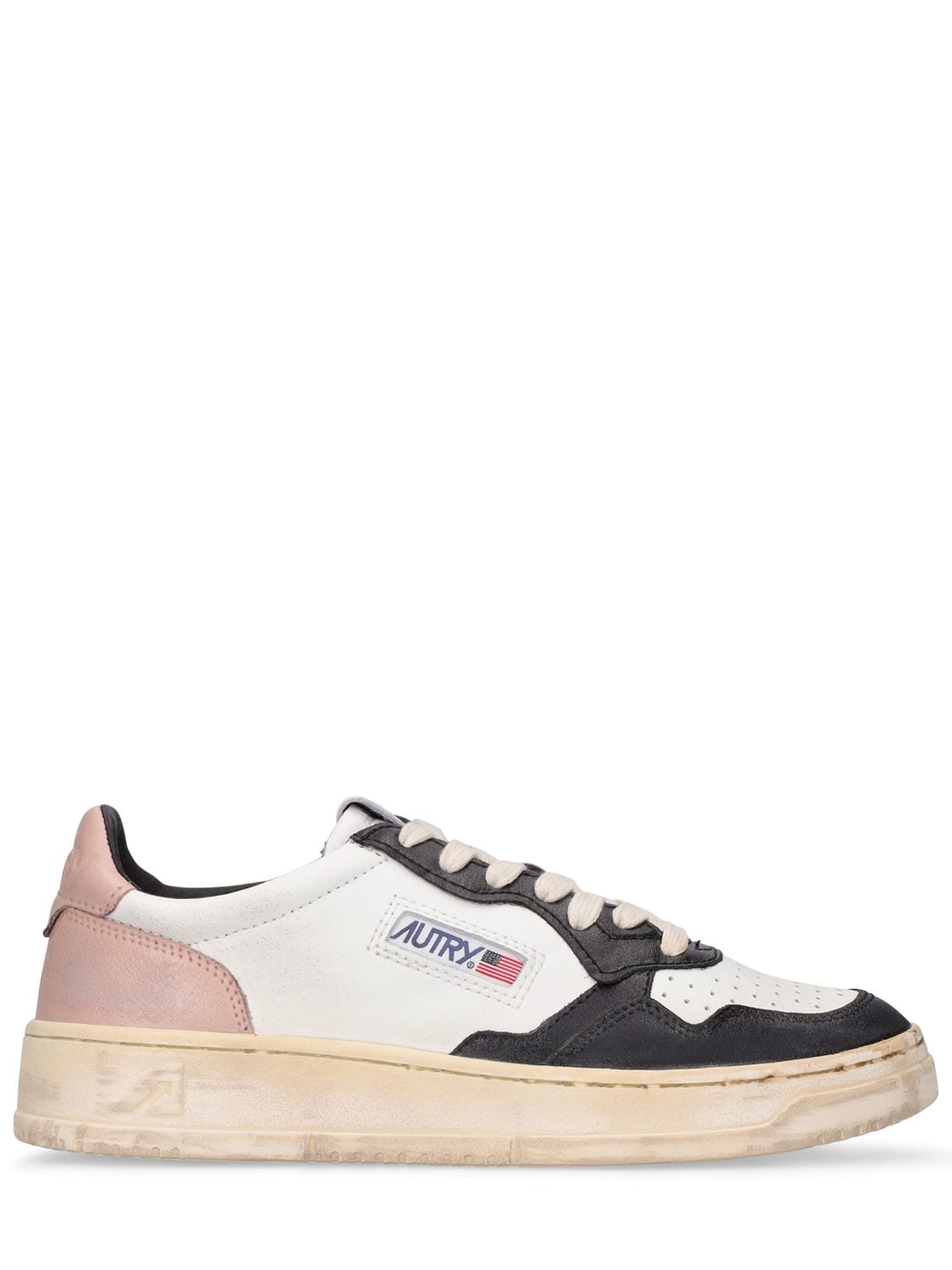 Autry Medalist Low Super Vintage Sneakers In White | ModeSens