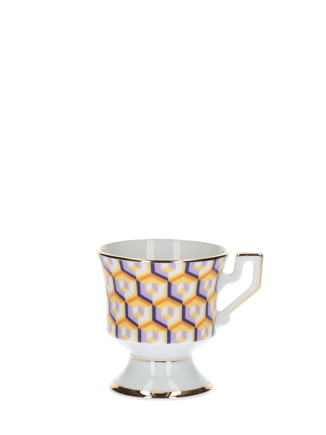 La Doublej Set Of 2 Espresso Cups In Cubi Giallo