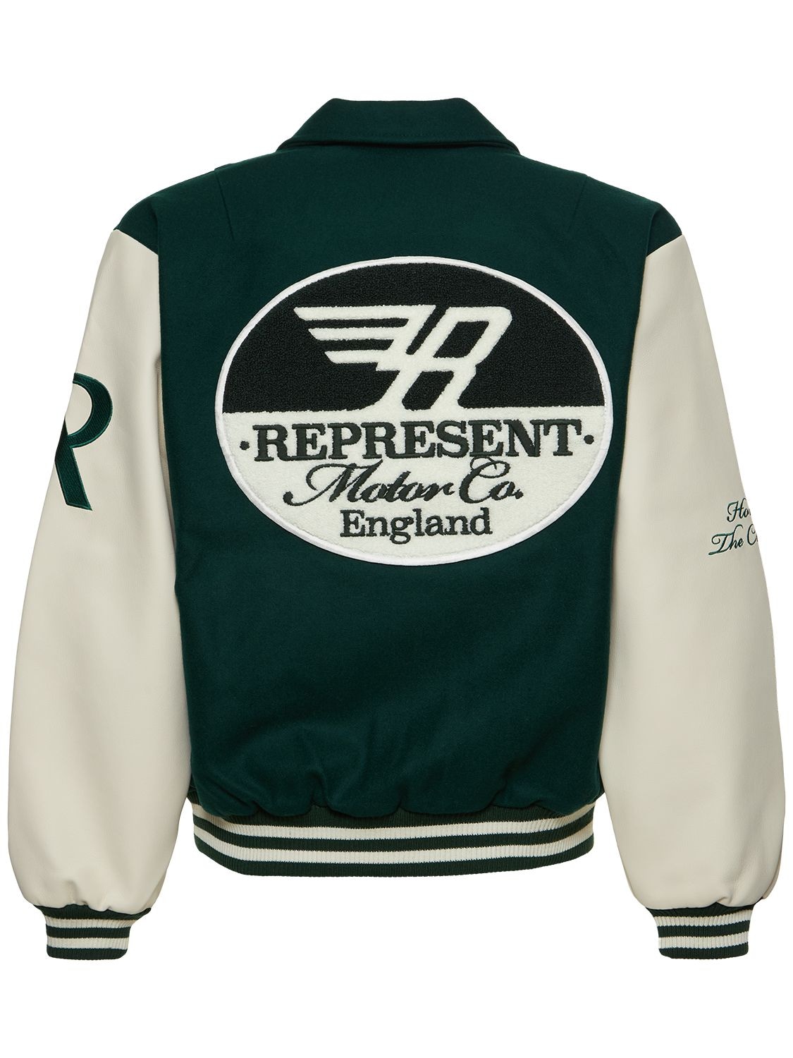 Represent Storms In Heaven Wool-blend Varsity Jacket in Blue for