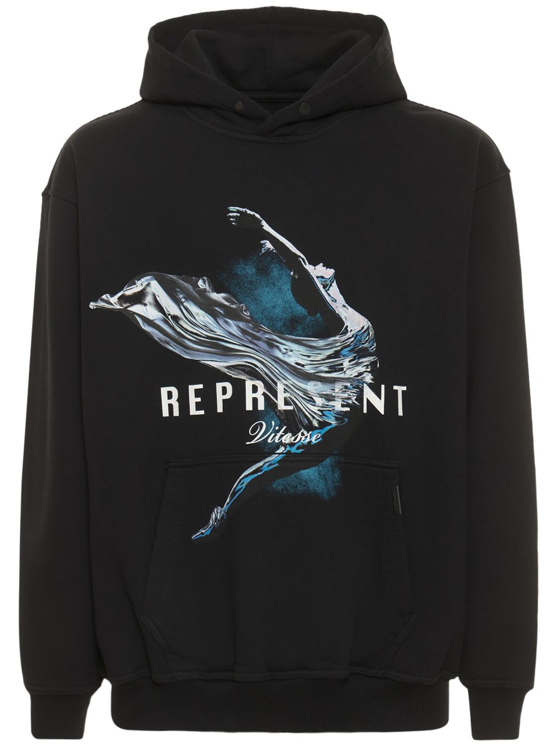 REPRESENT VITESSE OVERSIZE COTTON HOODIE