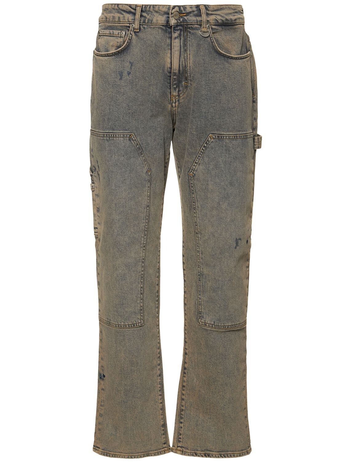 Represent Carpenter Straight Fit Denim Jeans In Dust Blue