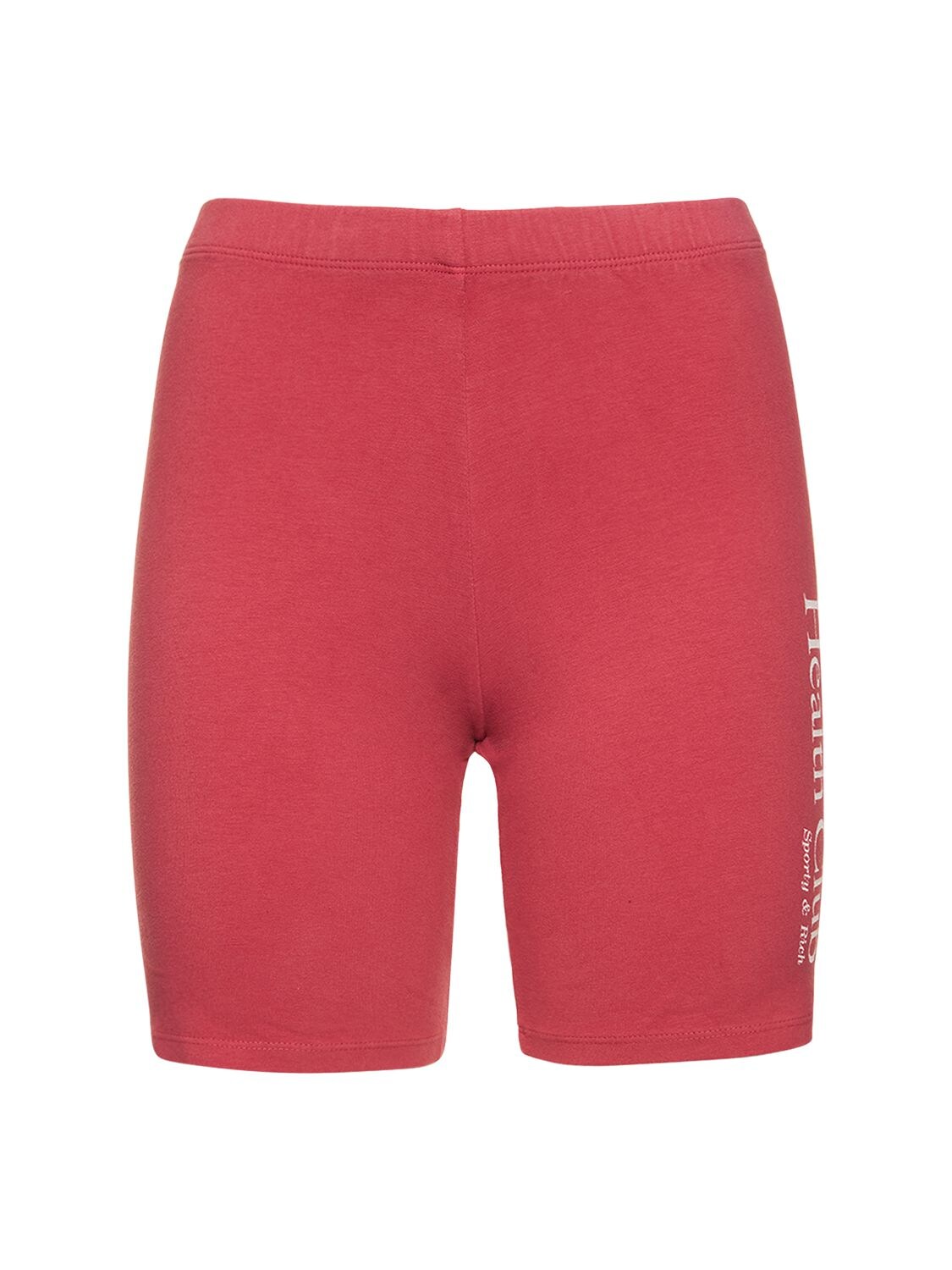 SPORTY AND RICH HEALTH CLUB BIKE SHORTS