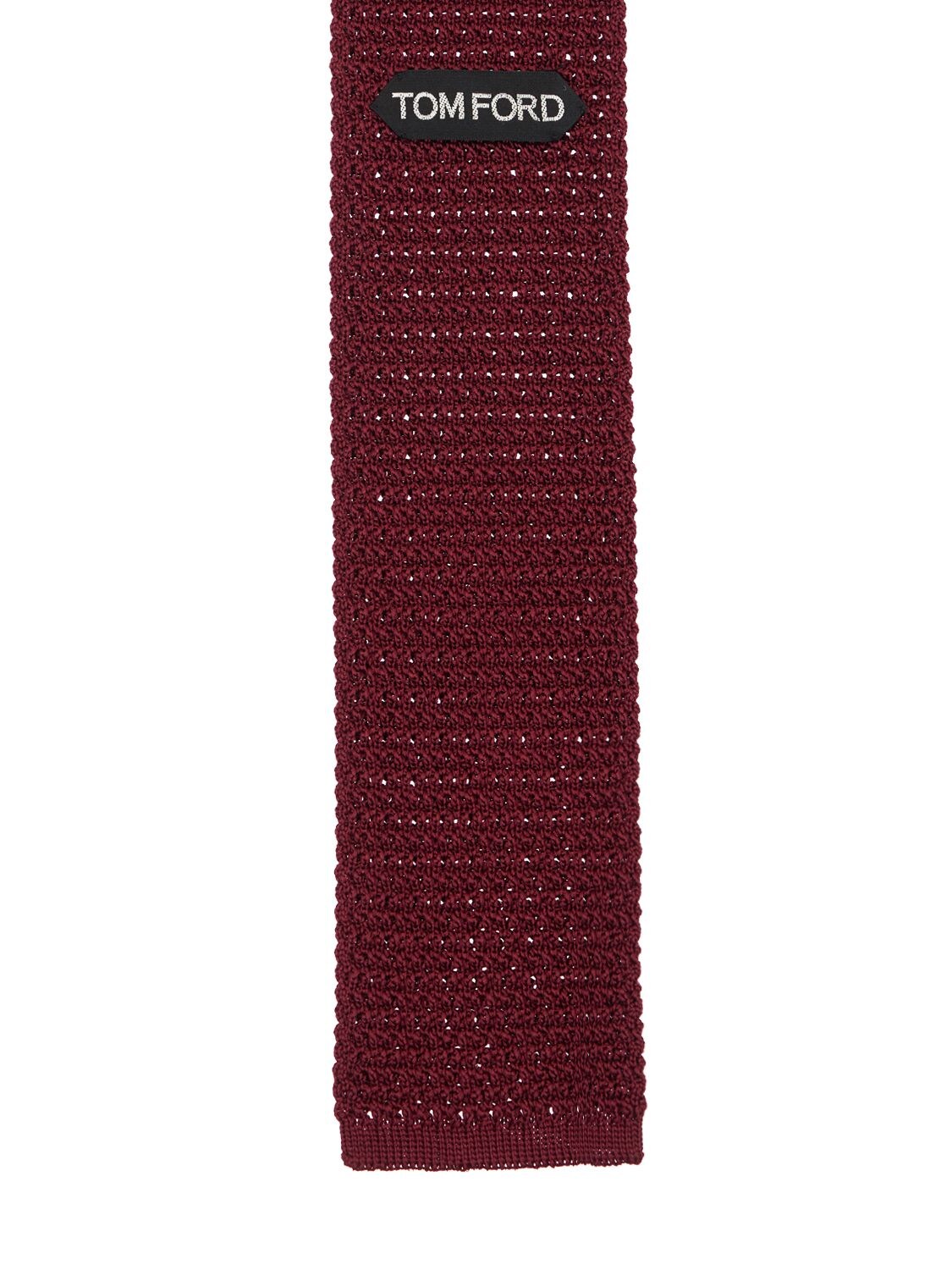 Tom Ford  Silk Knit Tie In Red | ModeSens