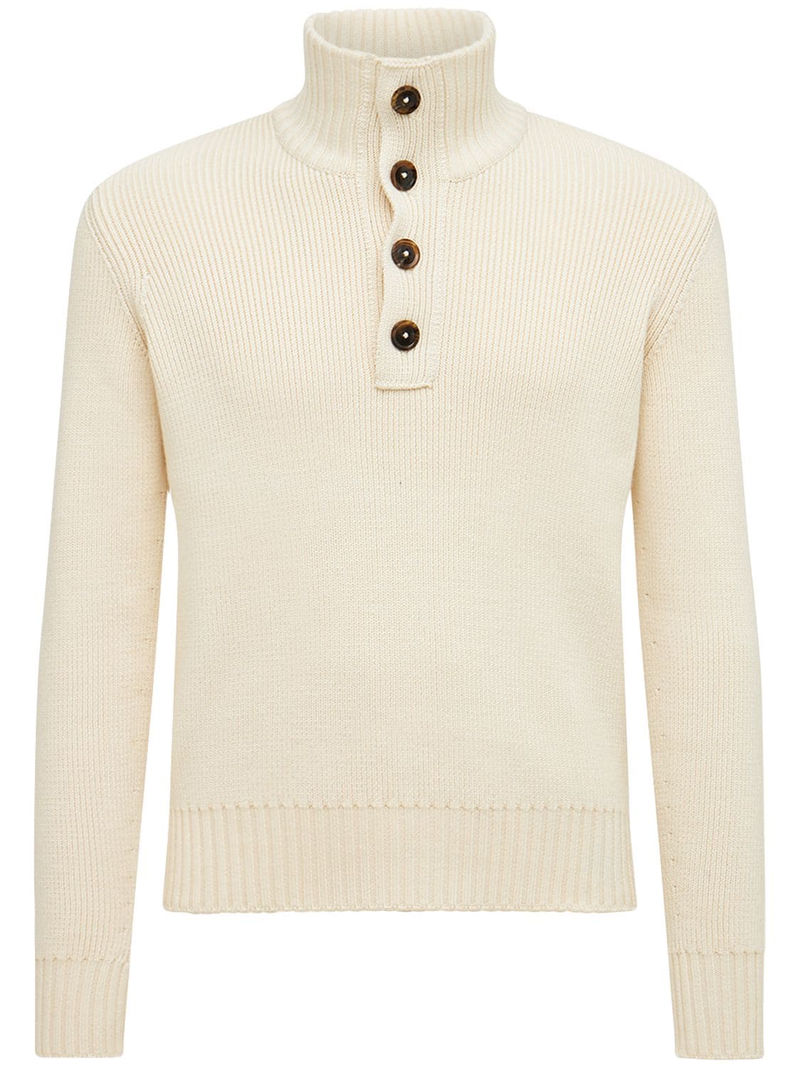 TOM FORD Wool & Silk Roll Neck Sweater for Men