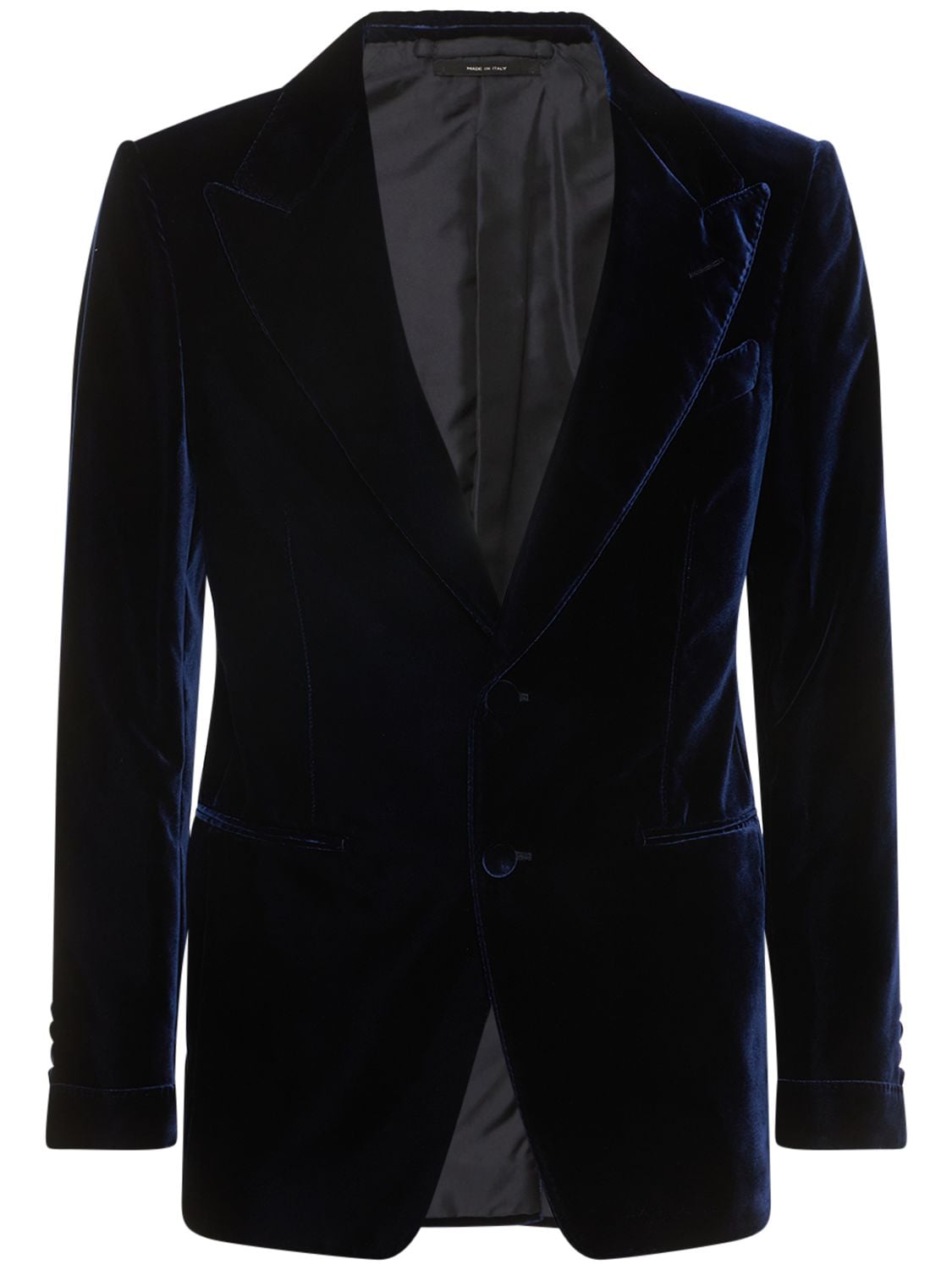 Tom Ford Viscose Blend Formal Jacket In Navy | ModeSens