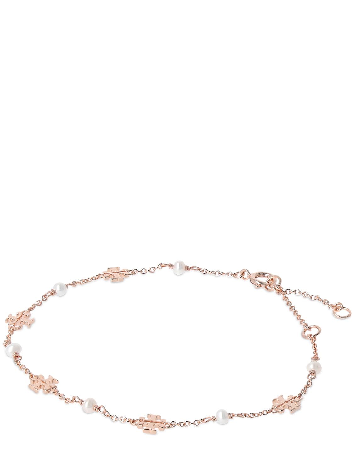 Kira Pearl Chain Bracelet: Women's Designer Bracelets