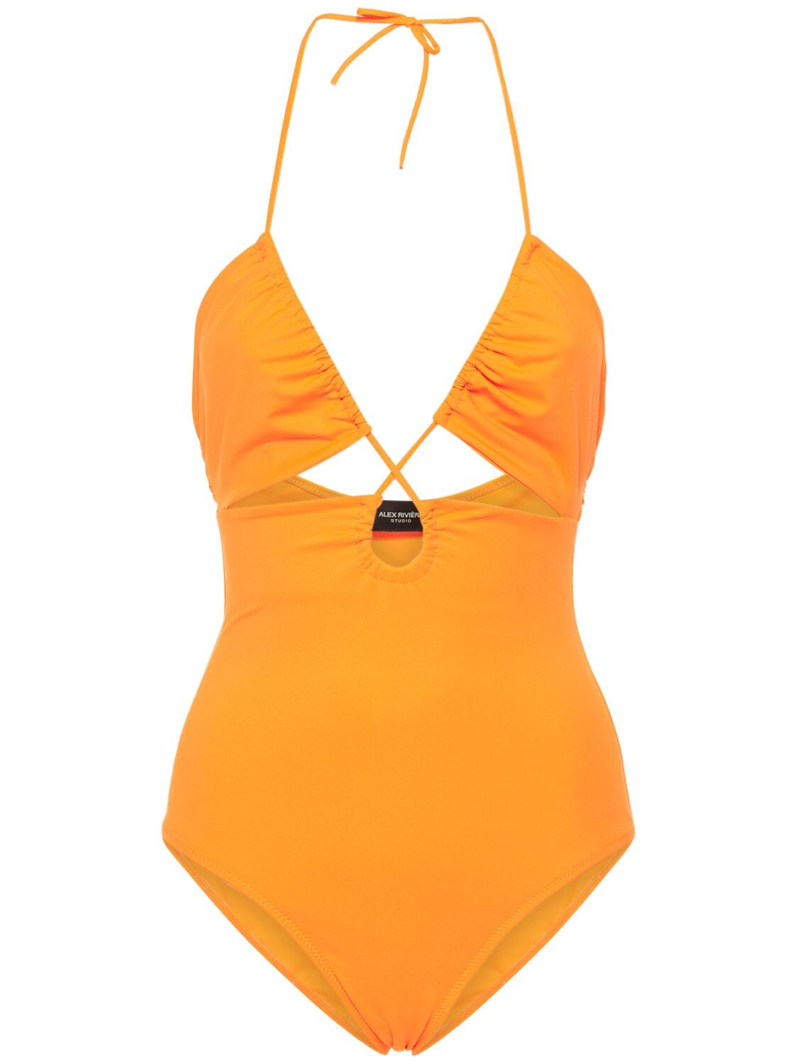 Alex Rivière Studio Bodrum One Piece Swimsuit In Orange | ModeSens