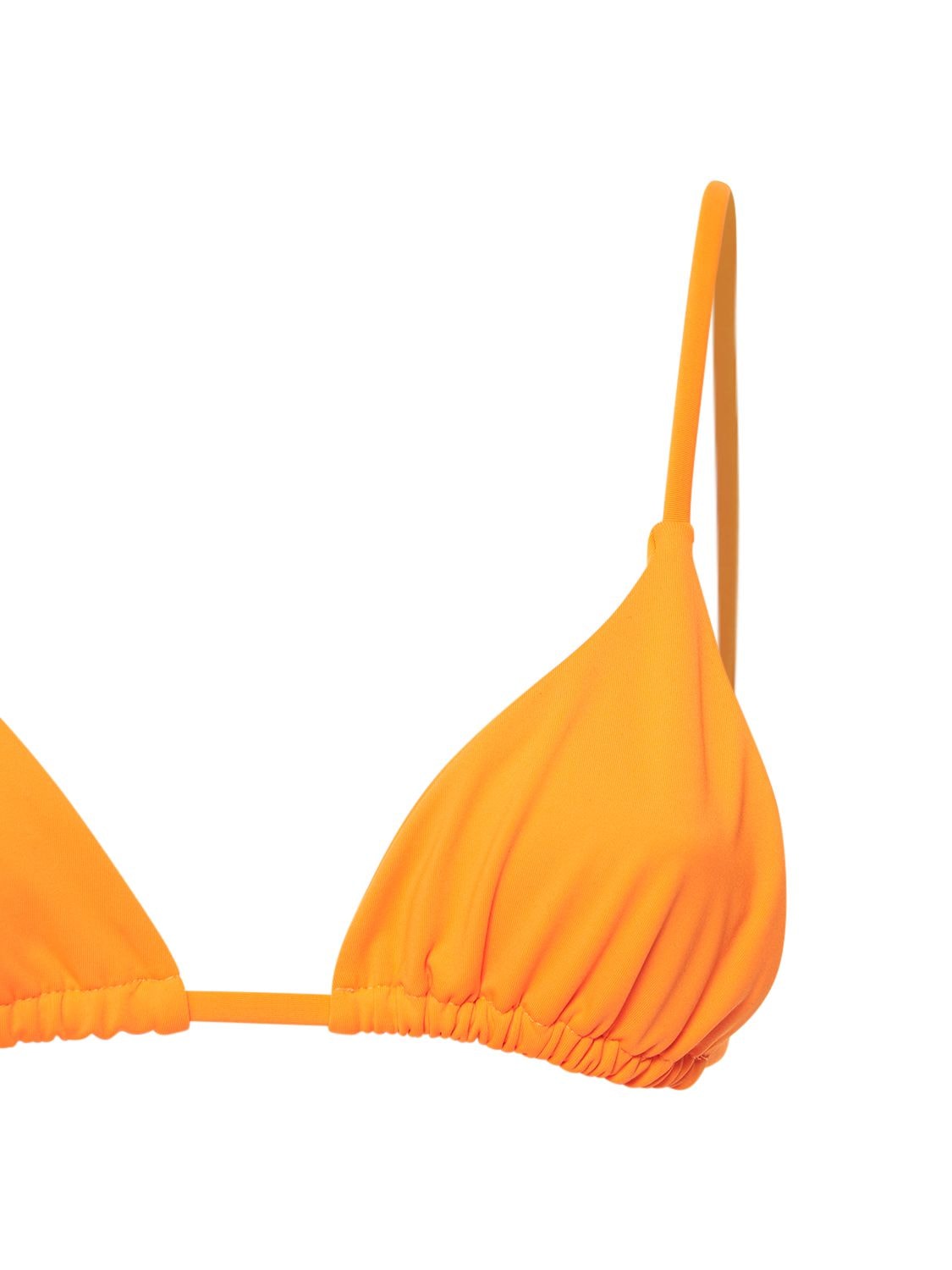 Alex Rivière Studio St Tropez Triangle Bikini In Orange | ModeSens