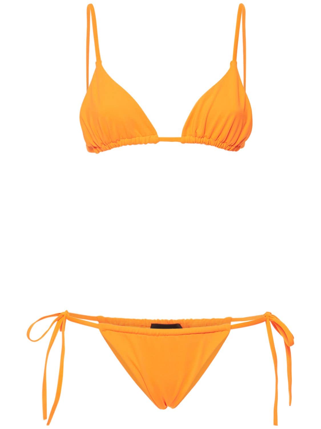 Alex Rivière Studio St Tropez Triangle Bikini In Orange | ModeSens