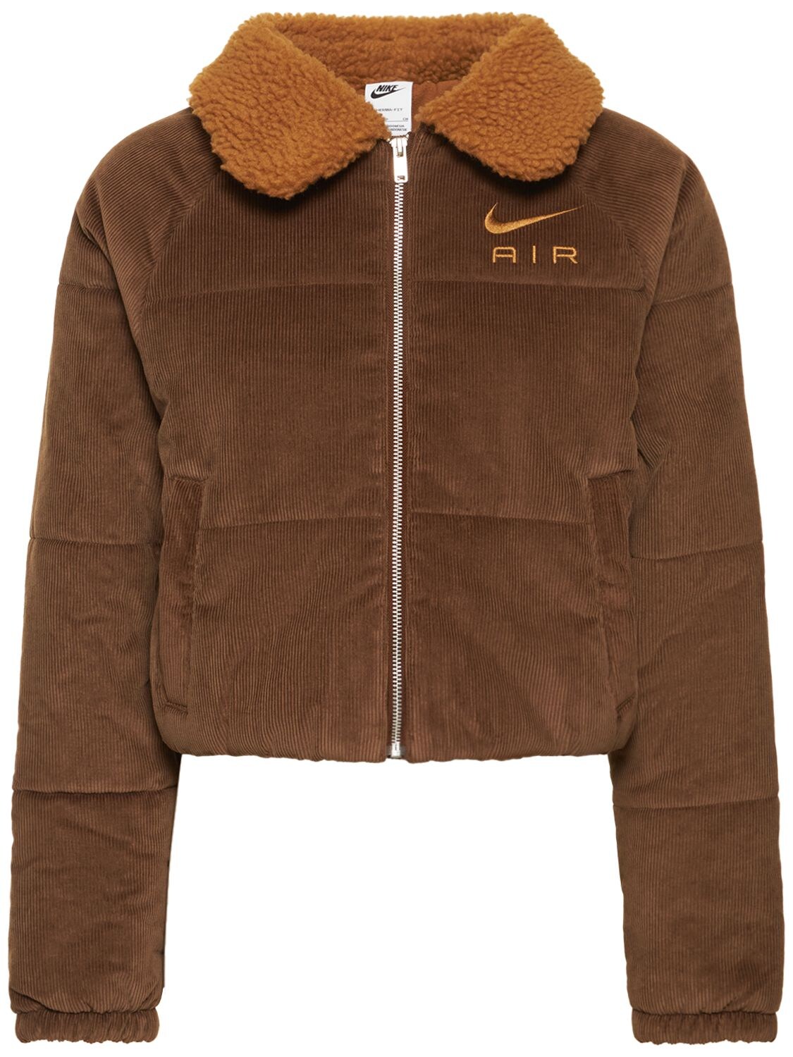 Nike Corduroy Cropped Winter Puffer Jacket