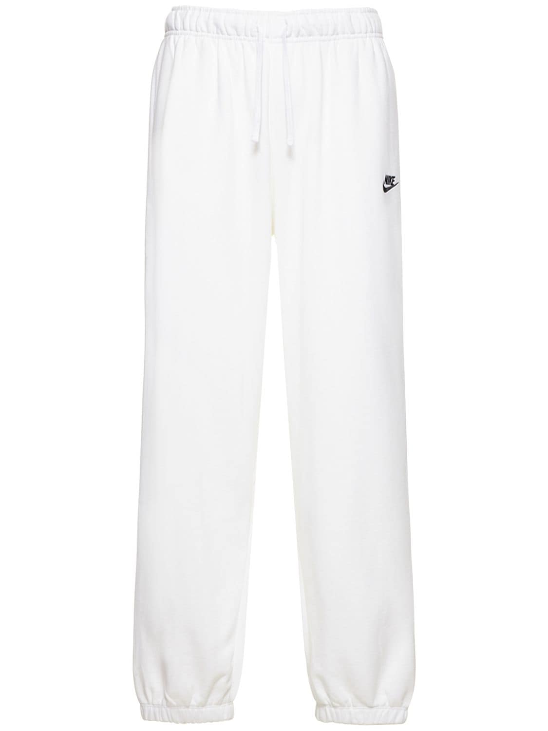 NIKE MID-RISE COTTON BLEND SWEATtrousers