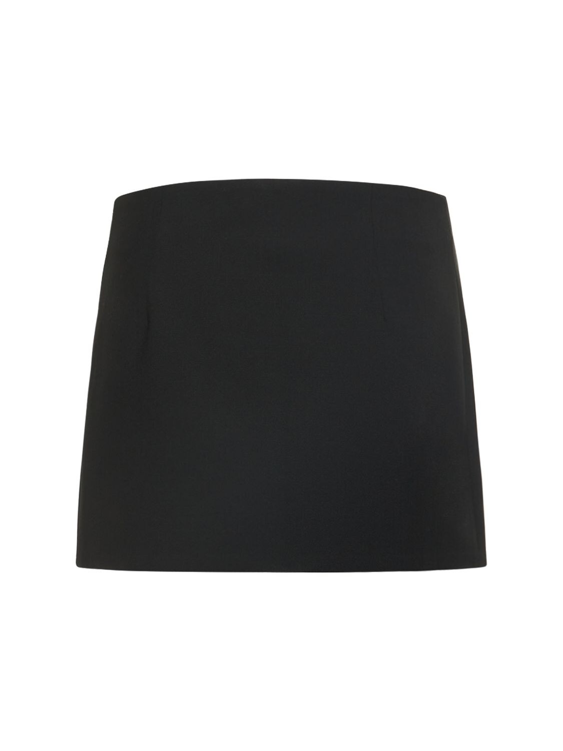 Shop Coperni Tailored Cady Mini Skirt In Black