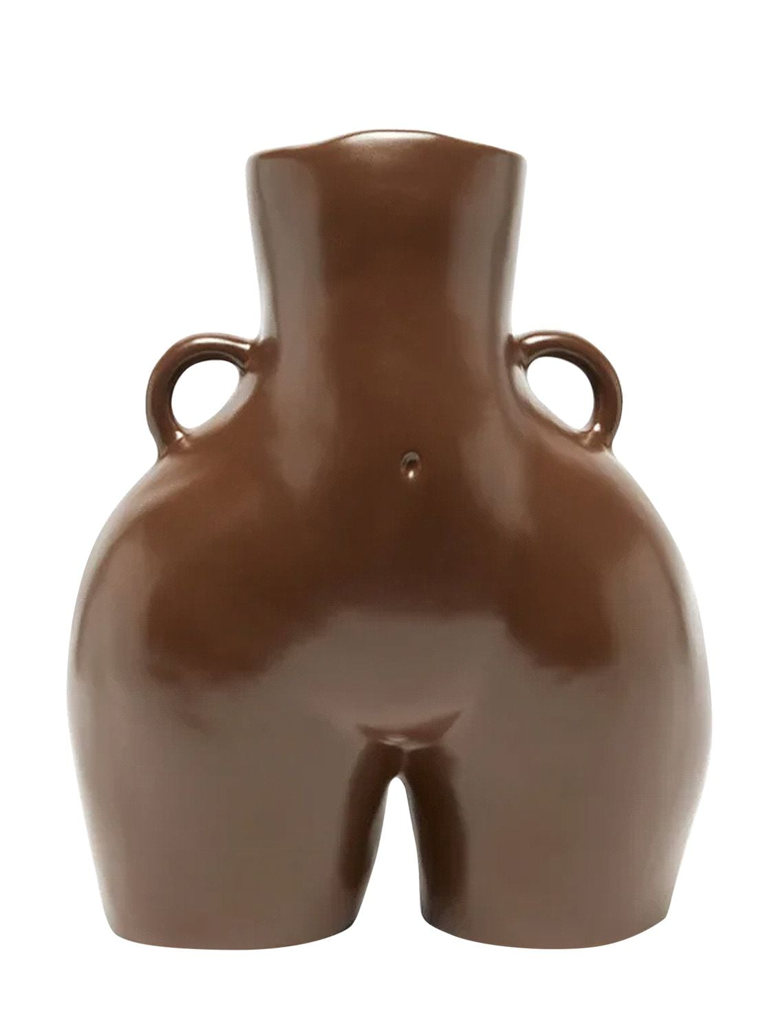 Anissa Kermiche Love Handles Vase In Brown